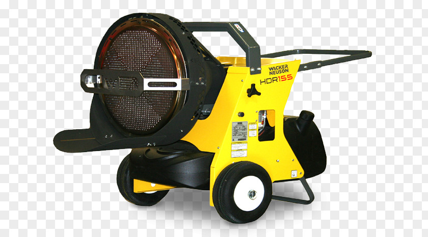 Singlecylinder Engine Heater Radiant Heating Wacker Neuson Heavy Machinery Telescopic Handler PNG