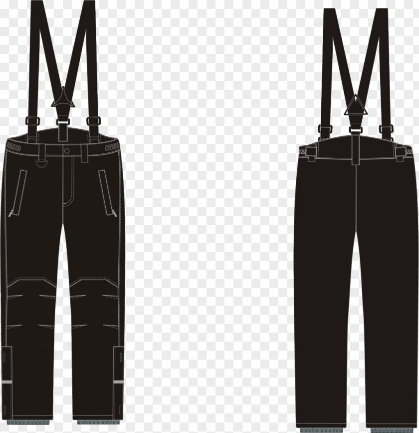 Strap Jeans Trousers Suspenders PNG