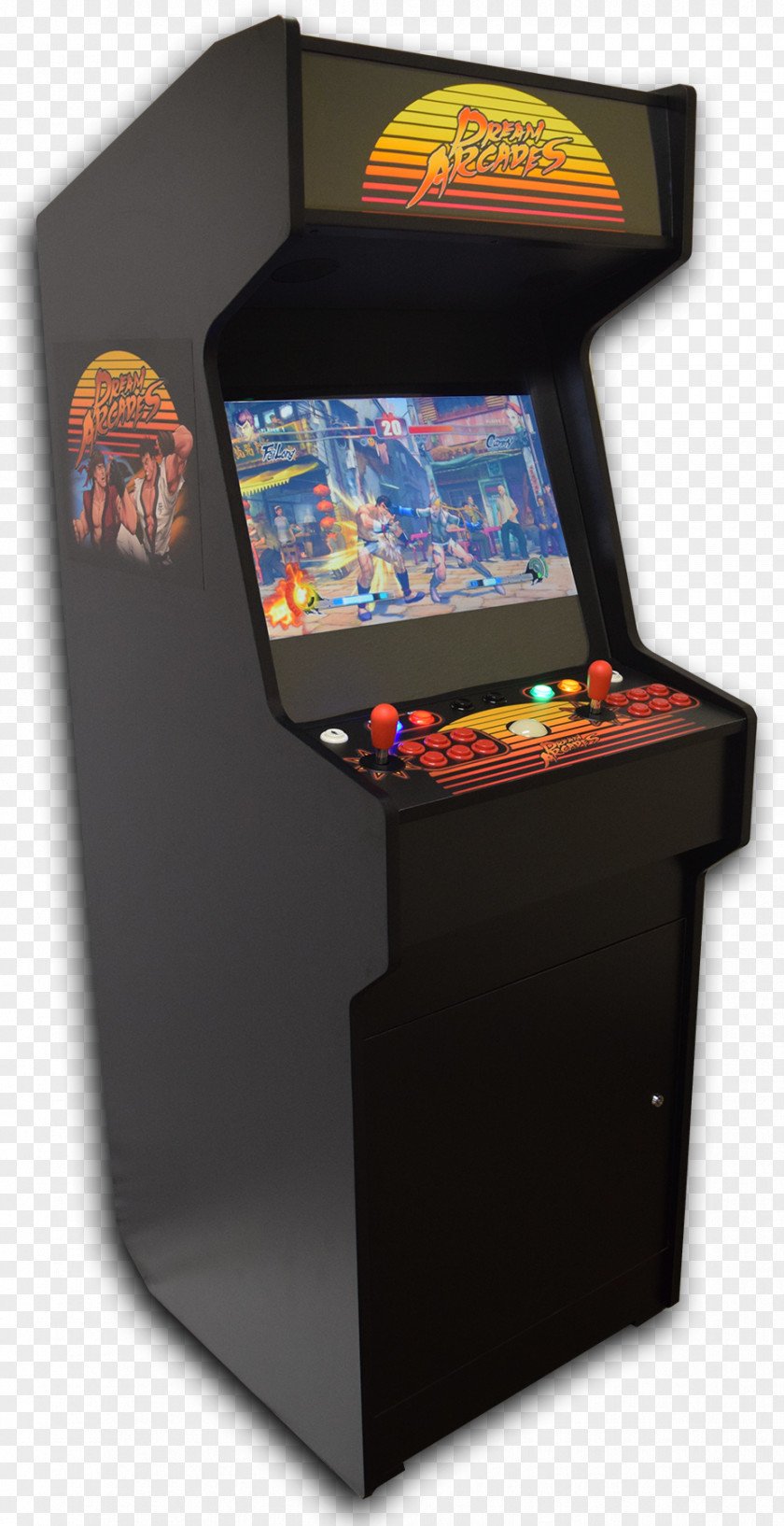 Street Fighter Arcade Cabinet Golden Age Of Video Games Virtua 5 Game PNG