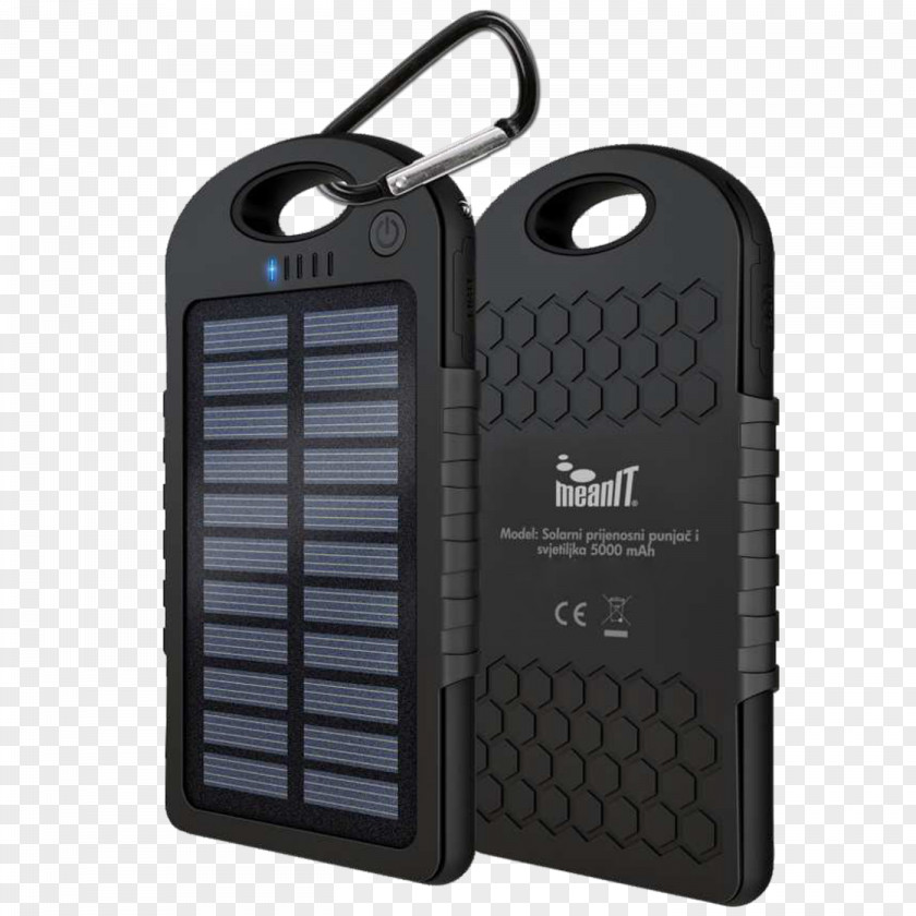 USB Battery Charger Solar Baterie Externă Electric PNG