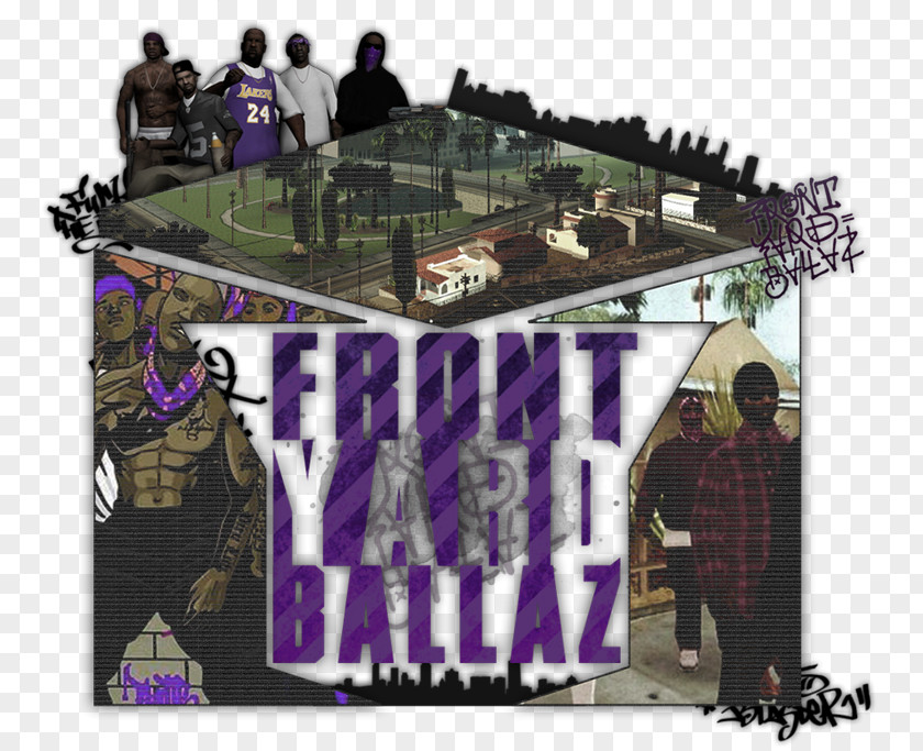 Ballas Gang Front Yard Mexican Mafia Game PNG