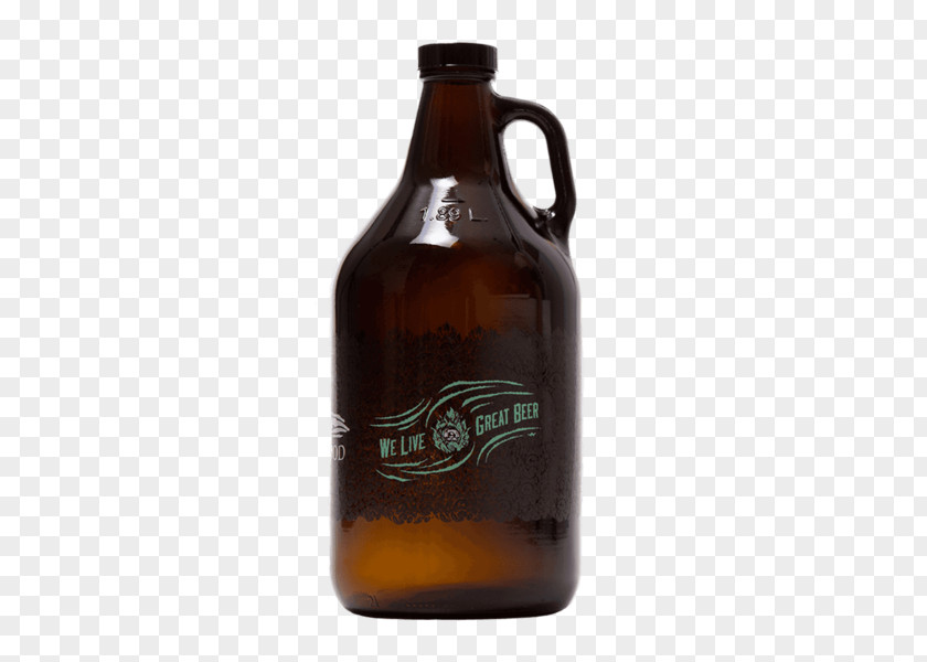 Beer Bottle Driftwood Brewery Growler PNG