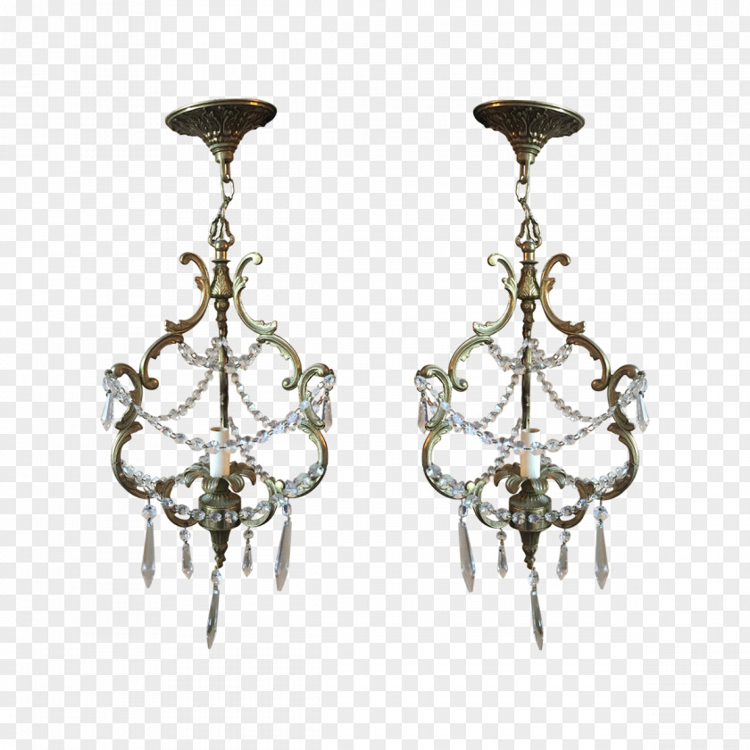 European Crystal Chandeliers Earring Body Jewellery PNG