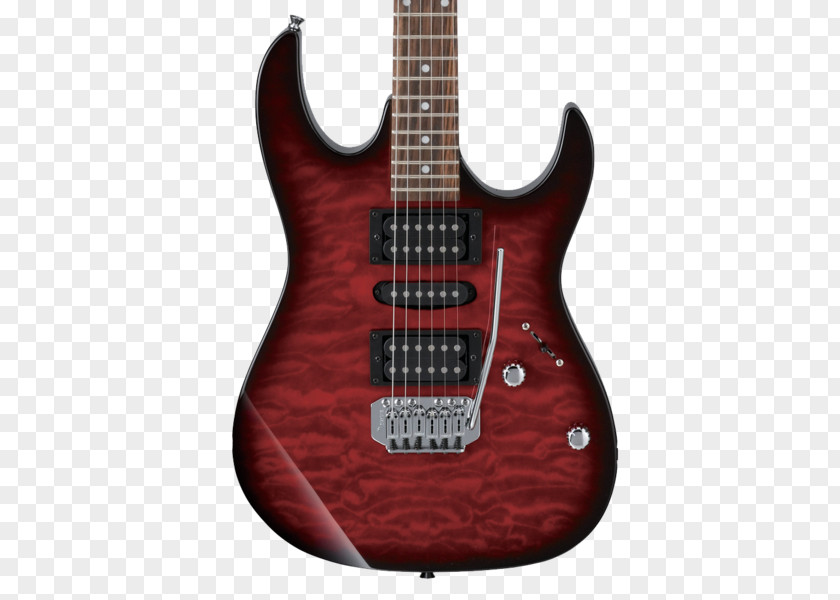 Guitar Ibanez GRX70QA Electric Musical Instruments PNG