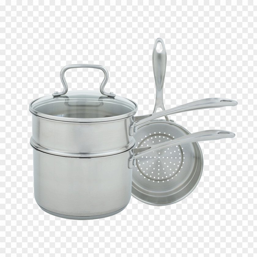 Saucepan Lid Casserola Cookware Stainless Steel Stock Pots PNG