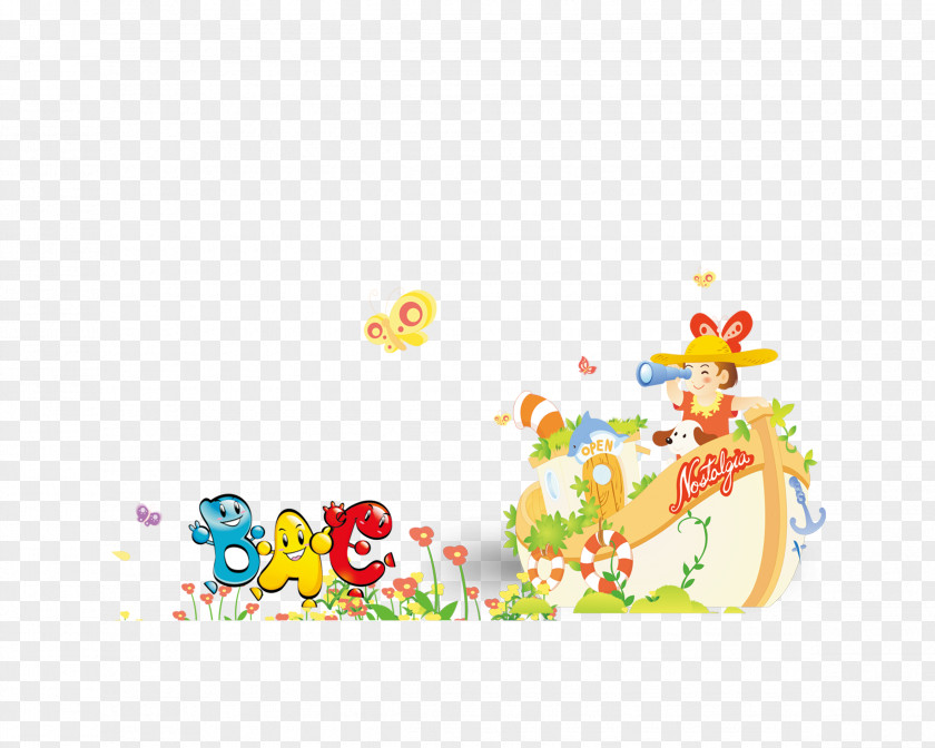 ABC Child Care Flowers Flower Cartoon PNG