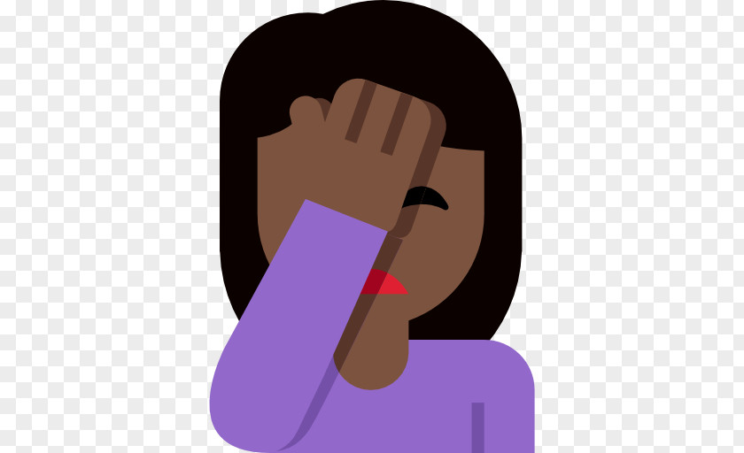 Emoji Emojipedia Facepalm Black Human Skin Color PNG
