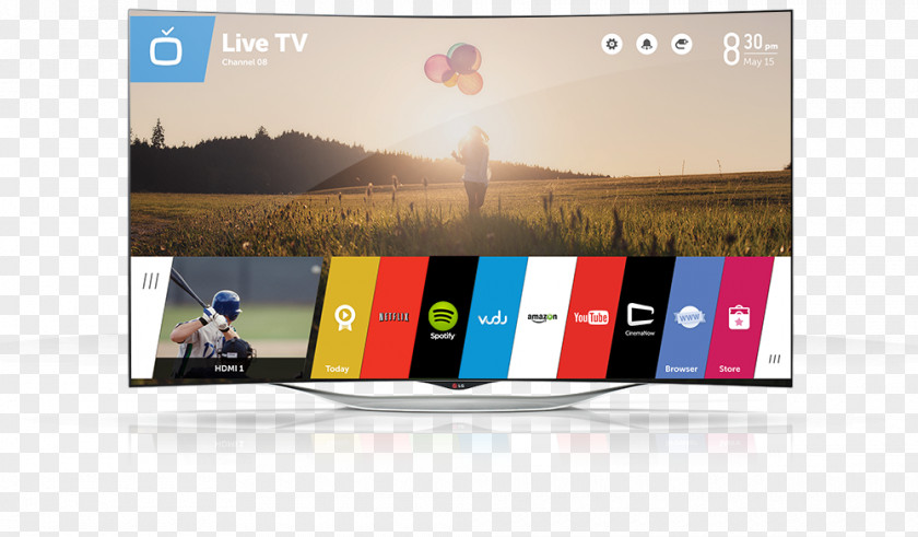Lg WebOS Smart TV LG Electronics LED-backlit LCD Television Set PNG