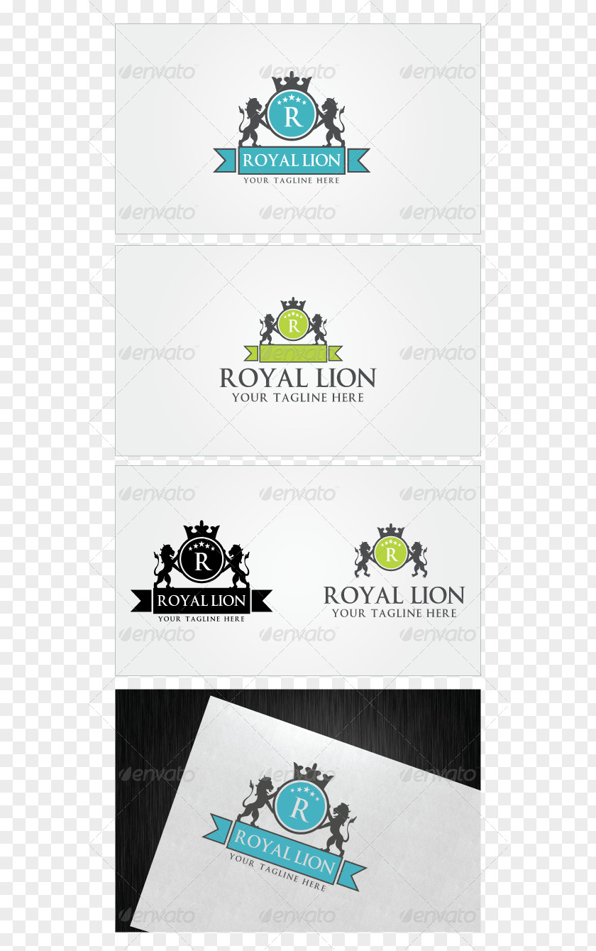 Royal Lion Logo Brand Font PNG