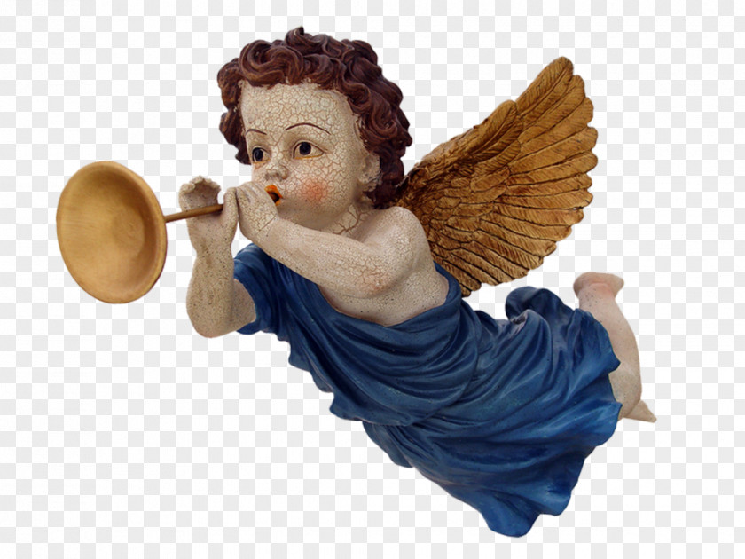 Angel Cherub Figurine Clip Art PNG