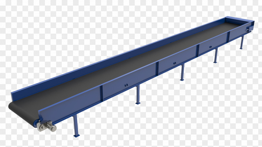 Conveyor Belt System Lineshaft Roller Manufacturing Industry PNG
