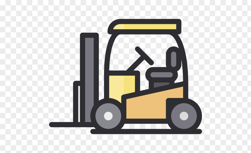 Warehouse Forklift Transport Management PNG