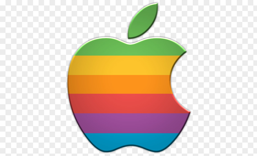 Apple Classic Logo Icon IPhone II PNG