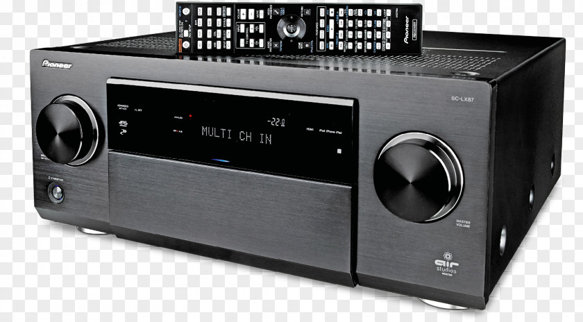Radio Receiver Stereophonic Sound AV Pioneer Corporation Audio PNG