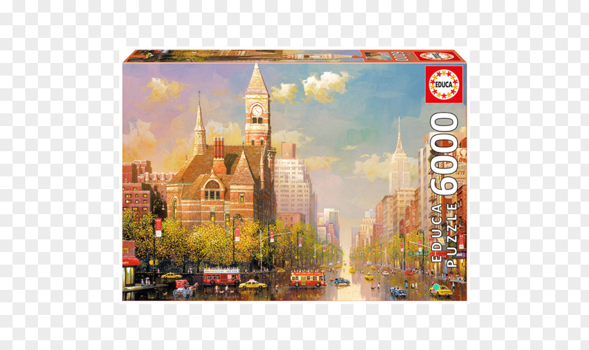 Educação Jigsaw Puzzles Puzz 3D New York City Educa Borràs PNG