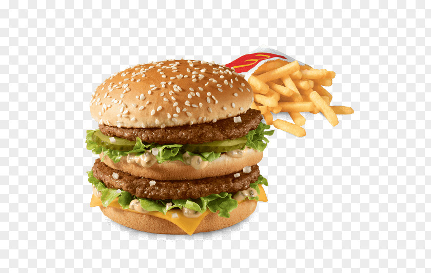 Meat Hamburger McDonald's Big Mac Cheeseburger Veggie Burger Fast Food PNG