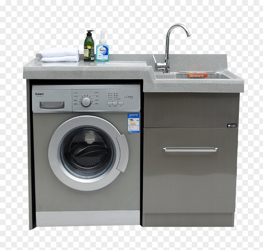 Washing Machines And Cabinet Furniture Machine Laundry Clothing Designer PNG