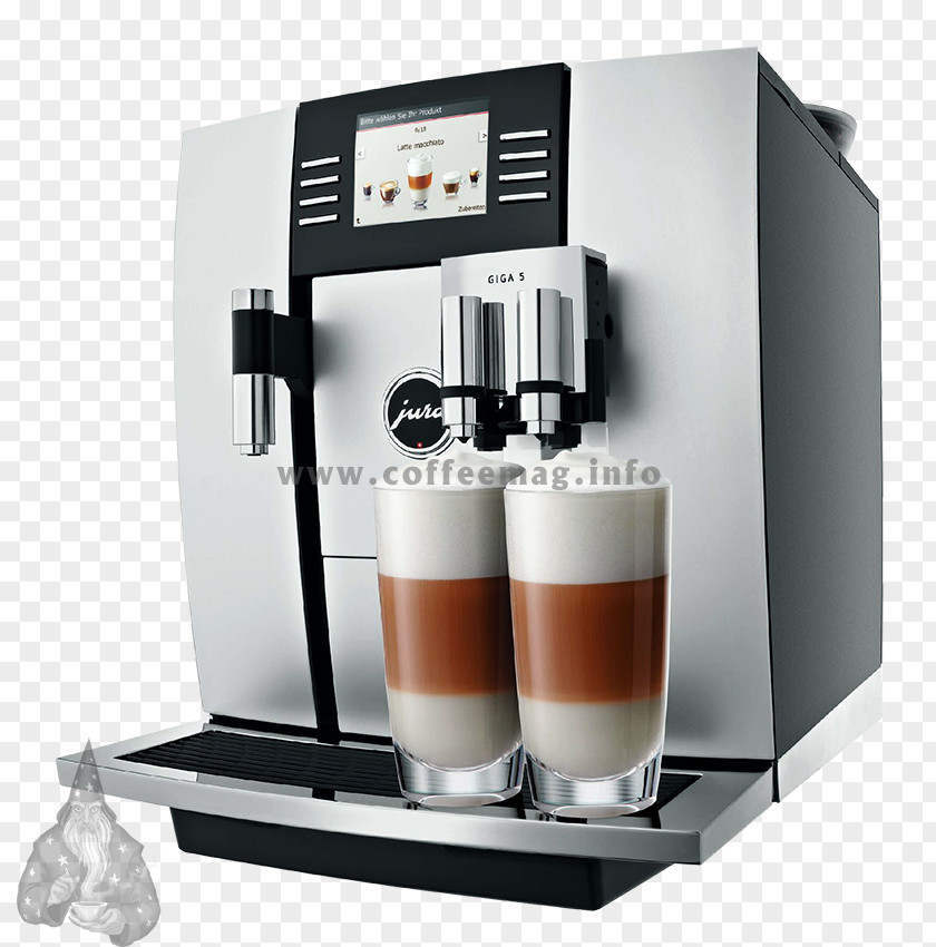 Coffee Espresso Latte Cappuccino Jura Giga 5 PNG