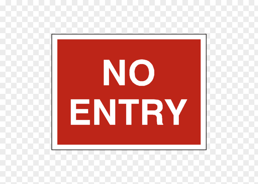 No Entrance Logo Brand Sign Sticker Font PNG
