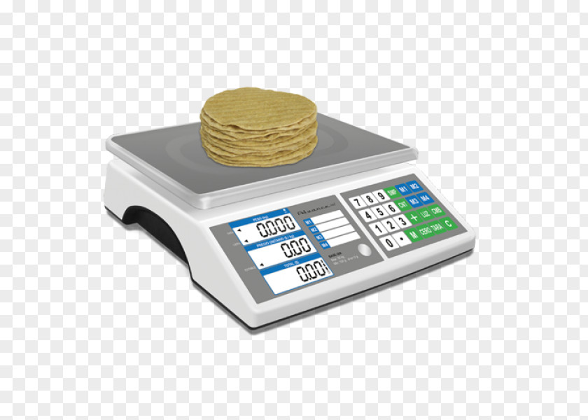 Plato Vacio Measuring Scales FERREOMAR Bascule Machine Corn Tortilla PNG