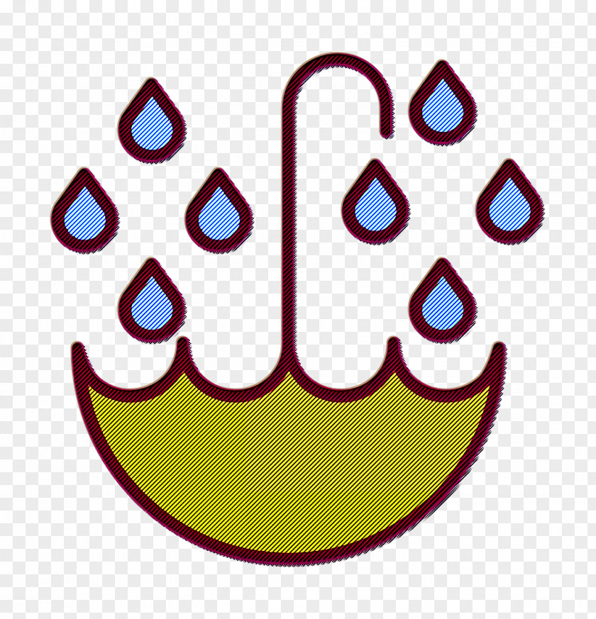 Rain Icon Umbrella Water PNG