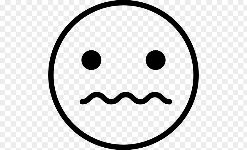 Scared Face Emoticon Smiley Emoji Clip Art PNG
