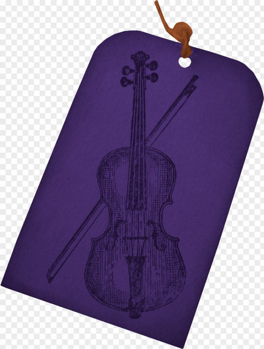 Tag Violin Purple Guitar PNG