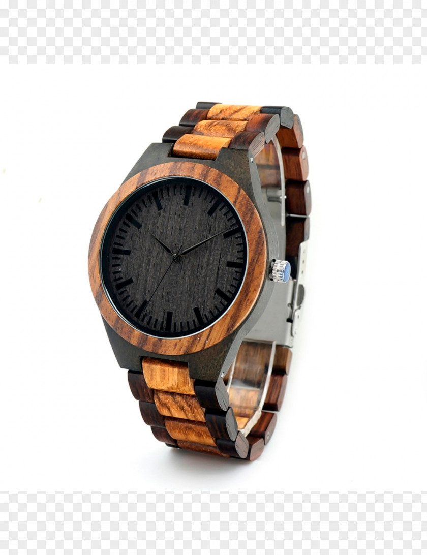 Watch Bracelet Chronograph Wood Movement PNG