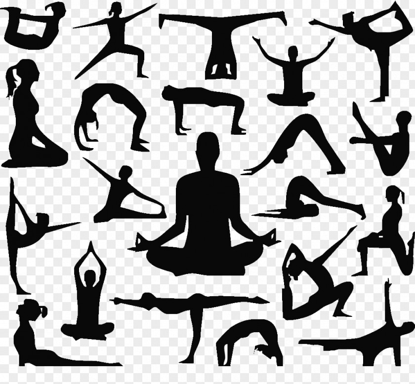 Yoga Silhouette PNG