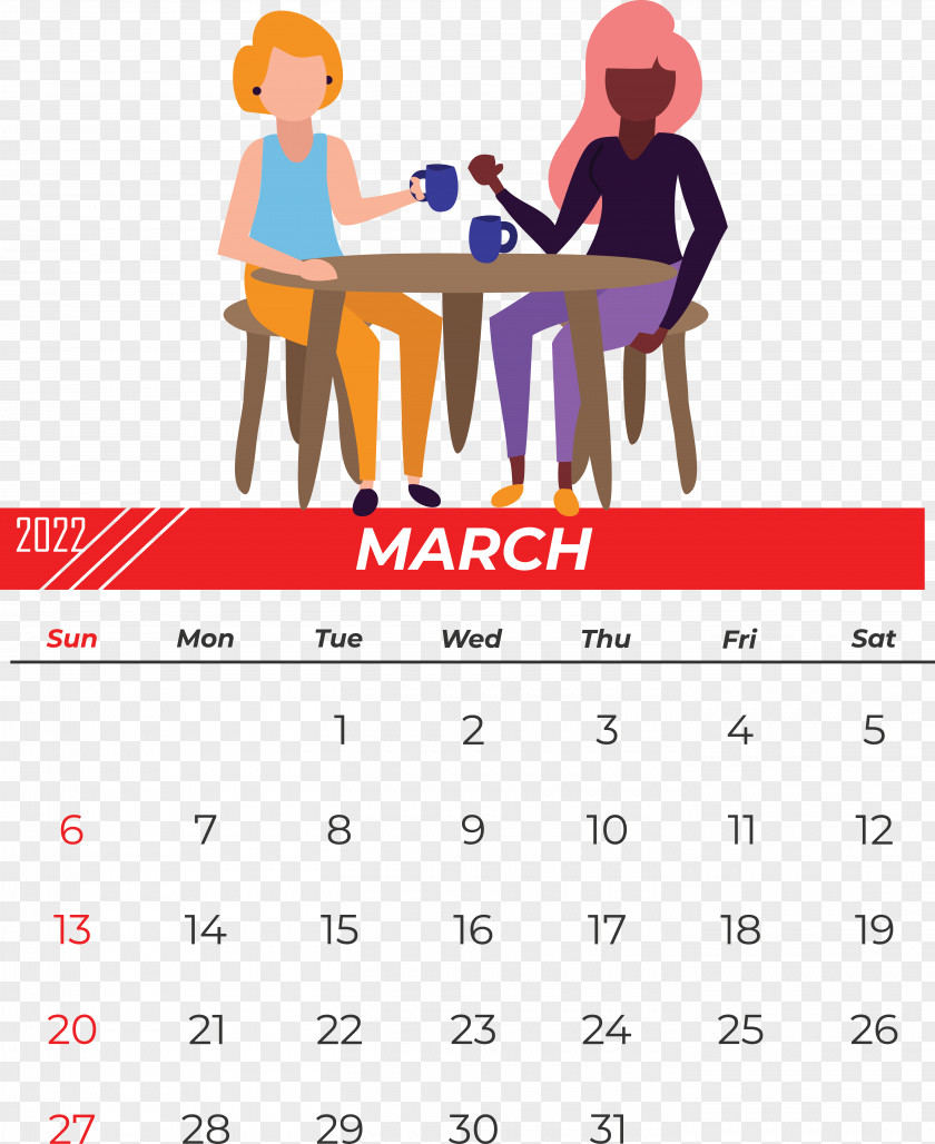 Office Supplies Calendar Cartoon Time Logo PNG