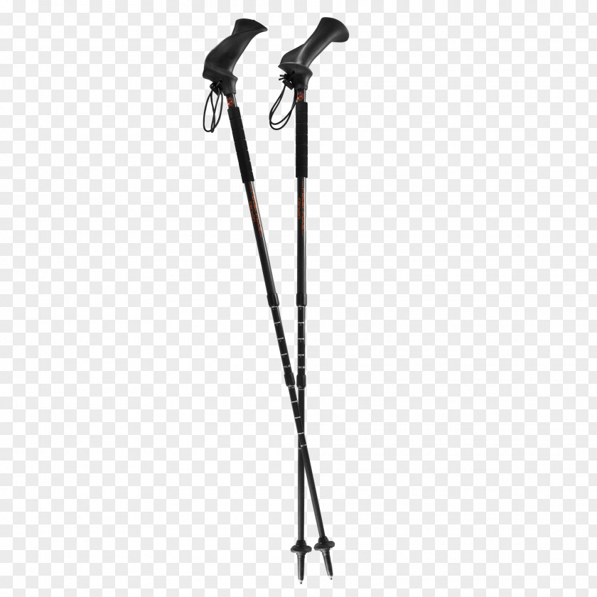 Pair Ski Poles Pacerpole Ltd Hiking Microphone Backpacking PNG