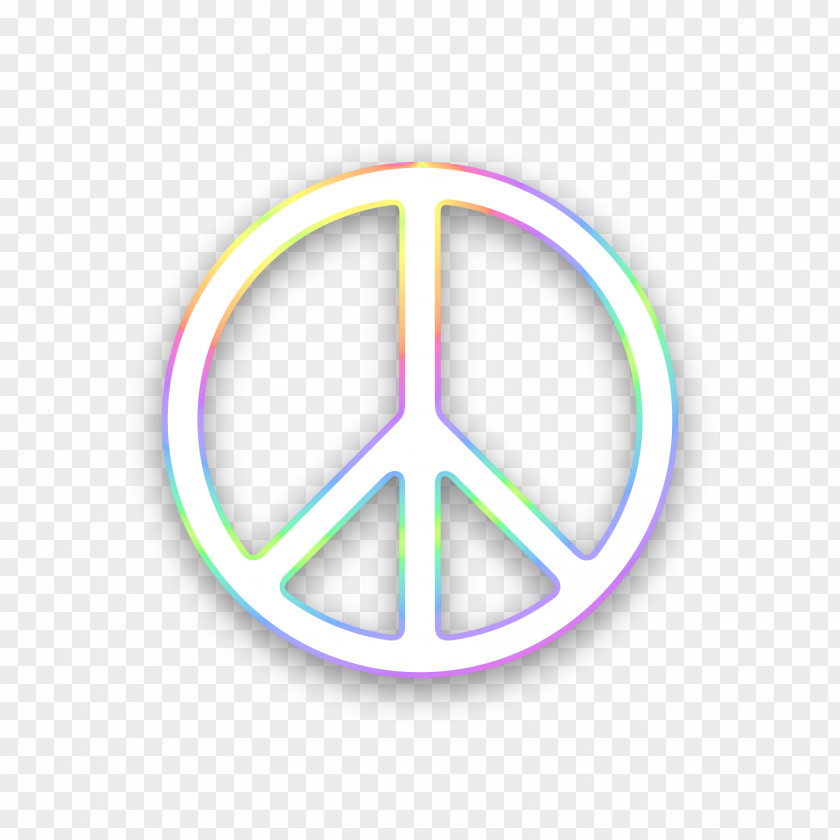 Peace Symbols Nuclear Disarmament Logo Product Design Purple PNG