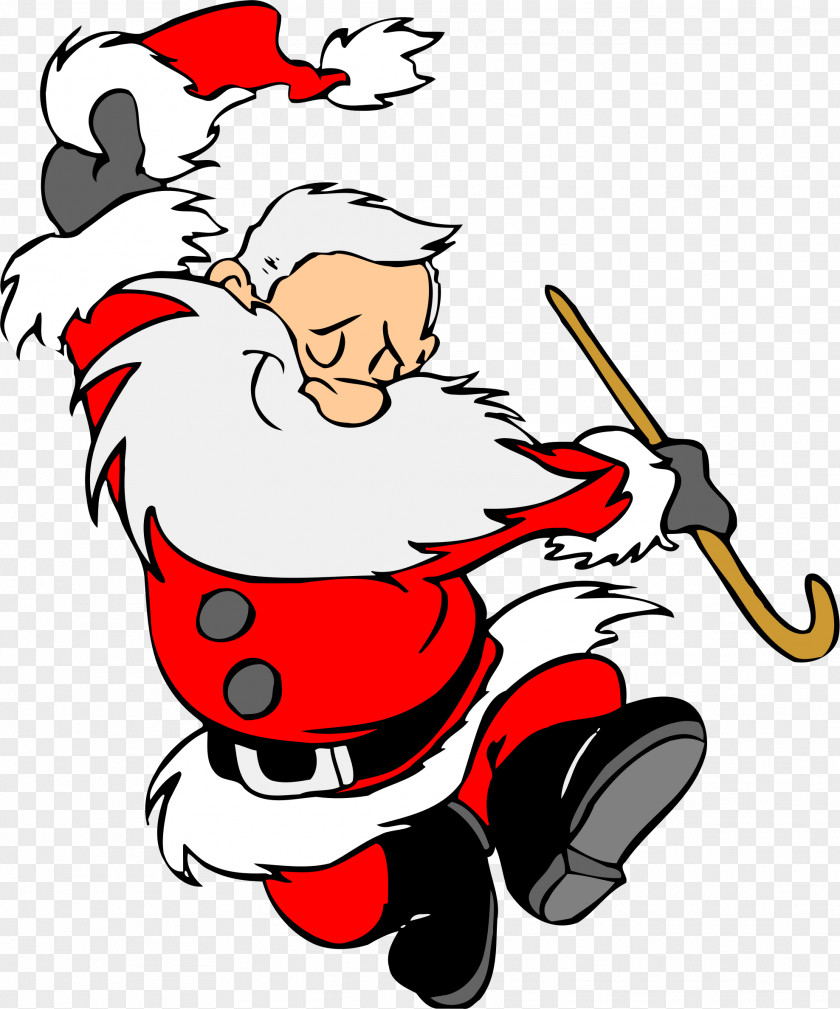 Santa Claus Clip Art Dance Image Cartoon PNG