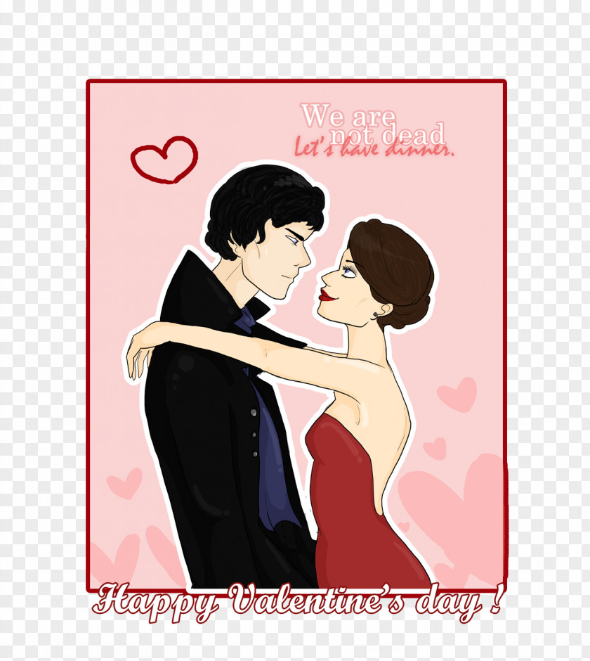 Sherlock Love Friendship Greeting & Note Cards Emotion PNG