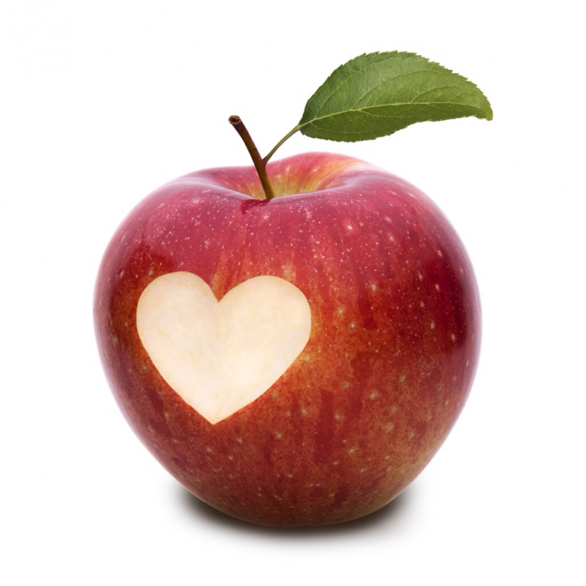Apple Pie Heart Eating Health PNG
