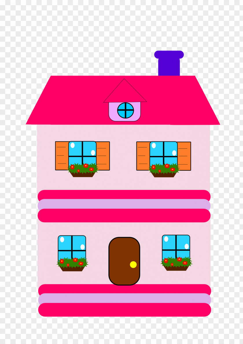 House Dollhouse Clip Art PNG