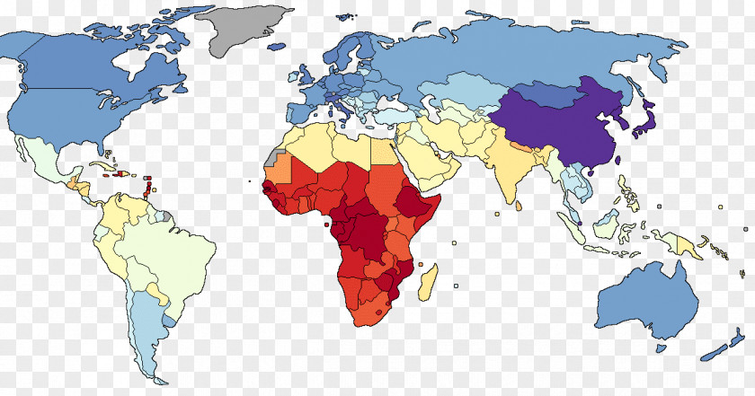 World Map IQ And Global Inequality The Wealth Of Nations Intelligence Quotient PNG