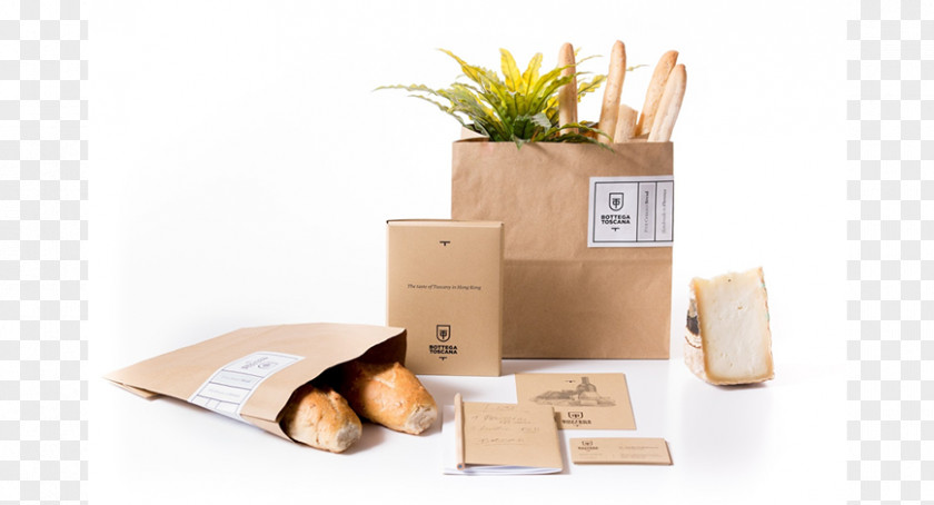 Box Kraft Paper Packaging And Labeling Food PNG