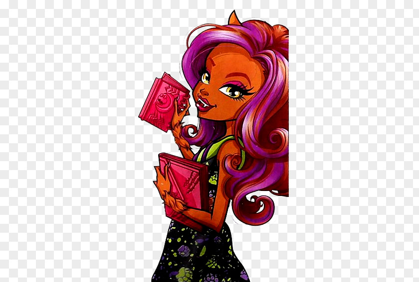 Ghoul Monster High Clawdeen Wolf Doll Toy PNG