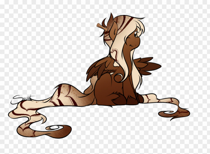 Lion Pony Mustang Mane Cappuccino PNG