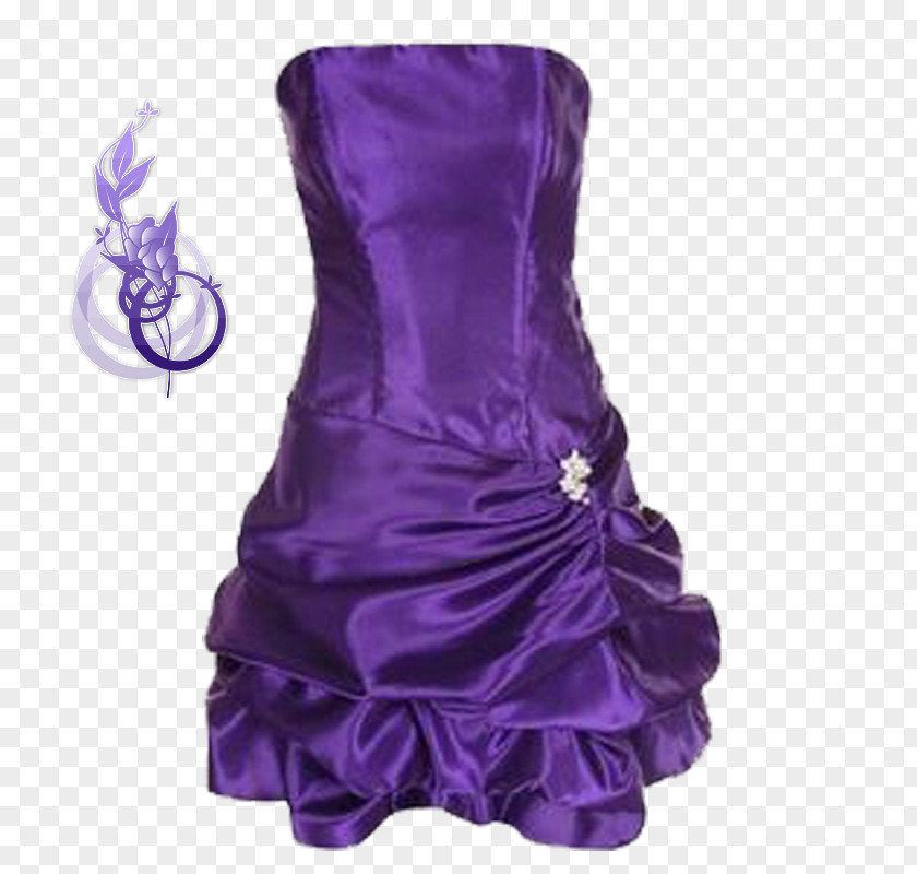 Short Purple Dress Wedding Gown Fashion Clothing PNG