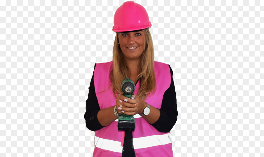 Jahfarr Wilnis Hard Hats Profession Pink M PNG