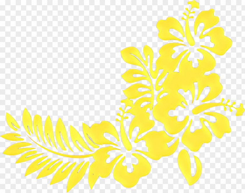 Pedicel Flower Yellow Leaf Plant Clip Art PNG