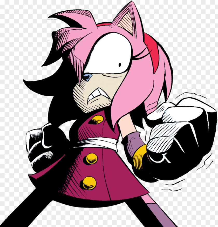 Sonic The Hedgehog Amy Rose Doctor Eggman Archie Comics PNG