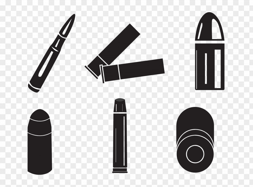 A Variety Of Shapes Bullets And Bullet Casings Shotgun Shell Clip Art PNG