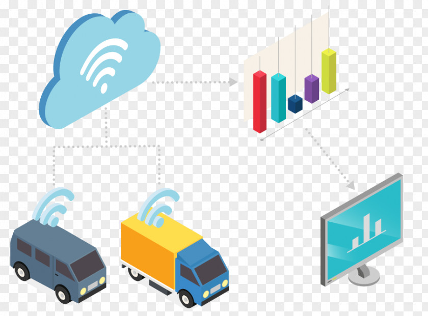 Car Road Traffic Safety Operational Efficiency Logistics PNG