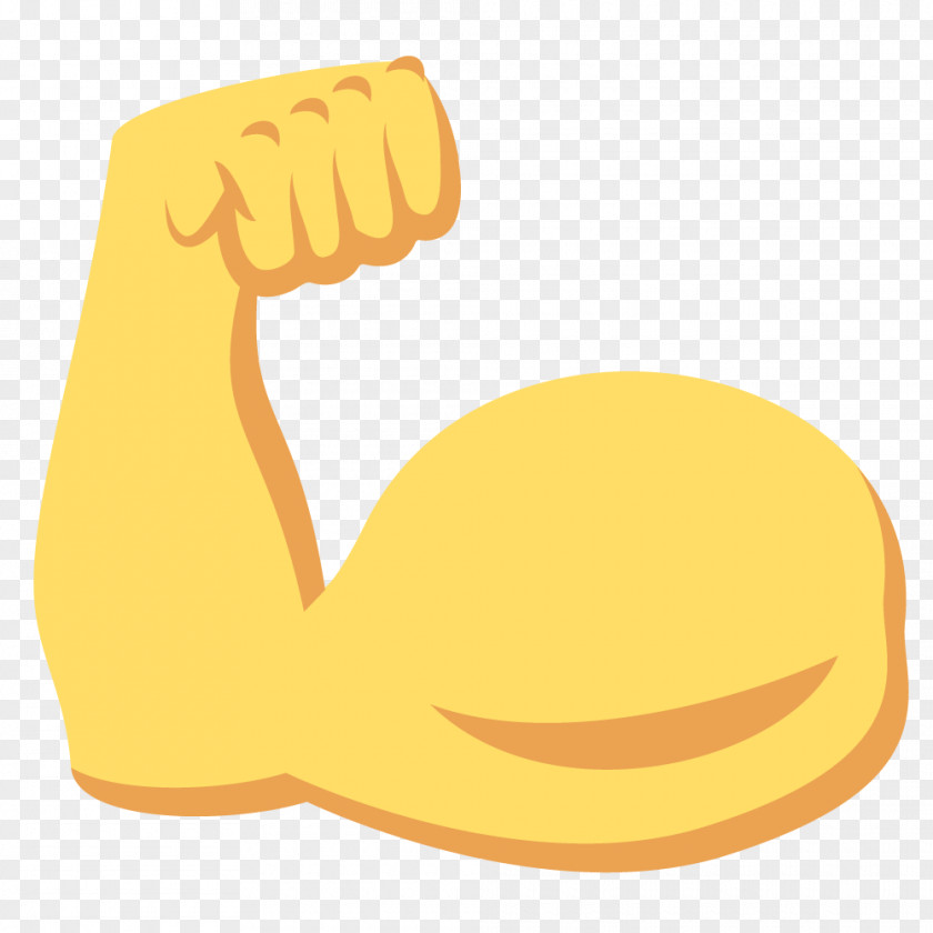Emoji Muscle Biceps Arm Clip Art PNG