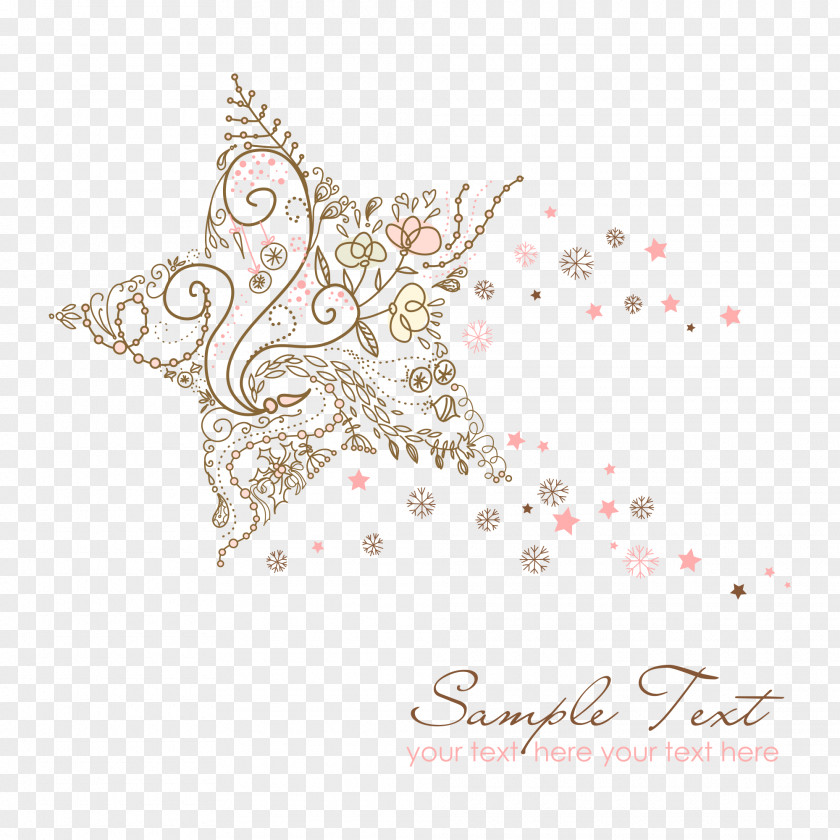 Pentagram Collage Christmas Star Of Bethlehem Illustration PNG