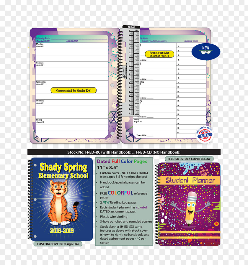 Student Notebook Cover Design Elementary School Sales Pricing PNG