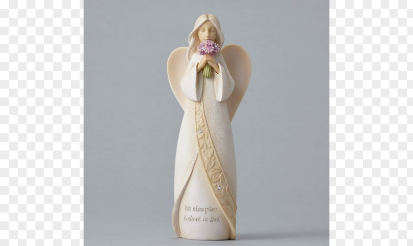 Angel Baby Figurine Collectable Christmas Enesco PNG